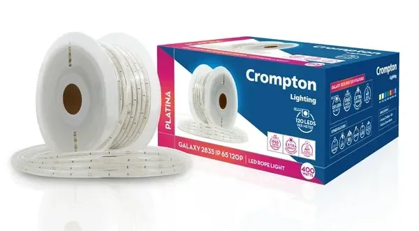 Crompton LED Rope Light 50mtr - Warm White