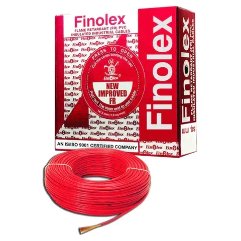 Finolex 1.5 Sq.mm FR Wire 90m - Red - Red