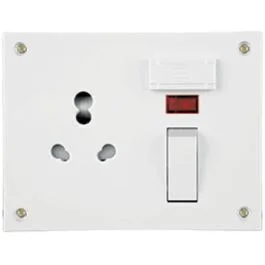 Anchor by Panasonic Penta 6A/16A Neo Capton 5-in-1 (4 Fixing Holes) - 38590