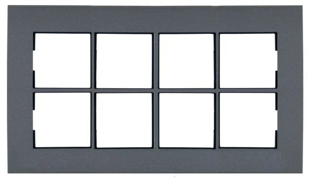 Anchor by Panasonic Penta Modular 16M Plate - Graphite Black - 65916B - Graphite Black