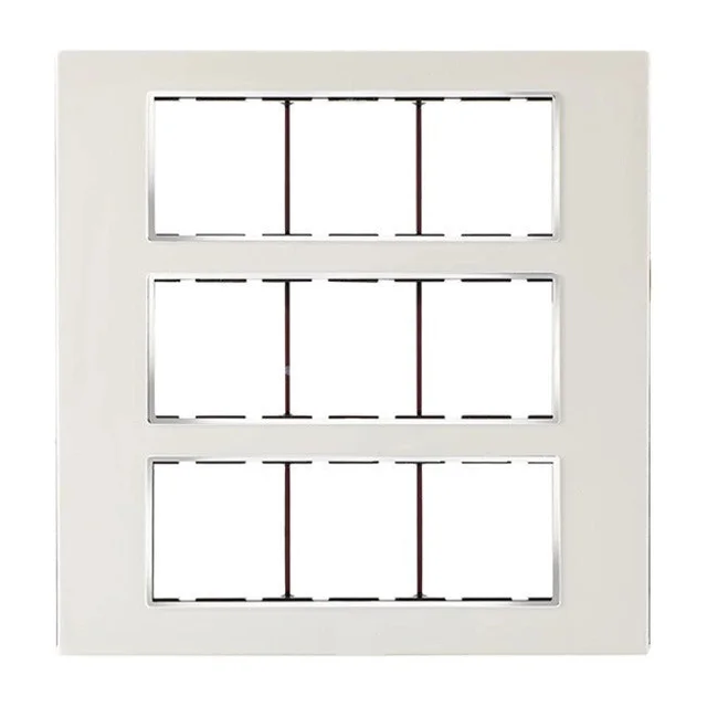 Anchor by Panasonic Penta Modular Gina 18M Plate - White - 65818 - White
