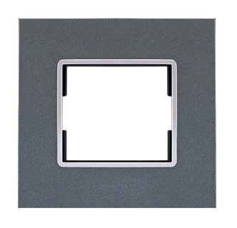 Anchor by Panasonic Penta Modular Gina 2M Plate - Graphite Black - 65802B - Graphite Black