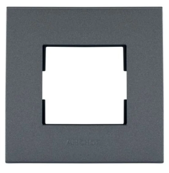 Anchor by Panasonic Penta Modular 2M Plate - Graphite Black - 65902B - Graphite Black