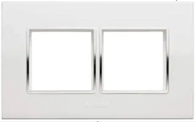 Anchor by Panasonic Penta Modular Gina 4M Plate - White - 65804 - White