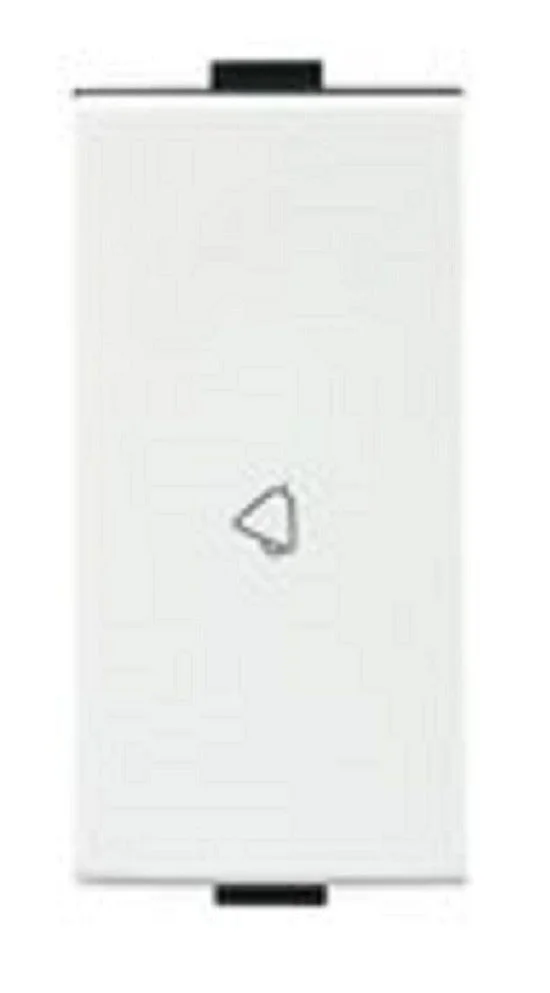 Anchor by Panasonic Roma Plus 10A Bell Push Switch, 1 Module - White - 289104