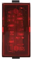 Anchor by Panasonic Roma Plus Neon Indicator Red, 1 Module - White - 289682