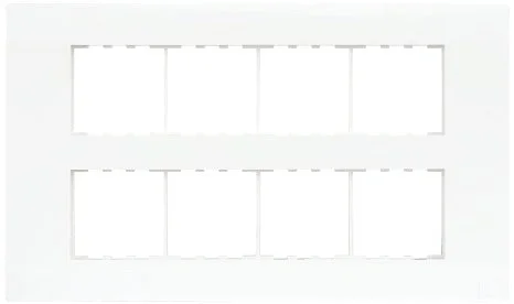 Anchor by Panasonic Roma Plus 16 Module Plate - White - 288216