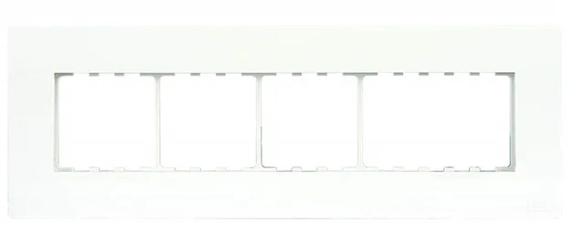 Anchor by Panasonic Roma Plus 9 Module Plate - White - 288209