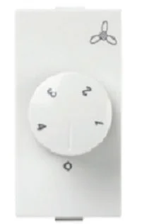 Anchor by Panasonic Roma Plus 100W Fan Regulator, 1 Module - White - 289510