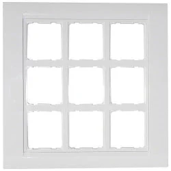 Anchor by Panasonic Roma Classic Tresa Solid Plate - 18 Module - White - 30282WH
