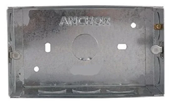 Anchor by Panasonic Modular Boxes Switch Metal Box 4M - 21791