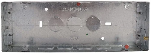 Anchor by Panasonic Modular Boxes Switch Metal Box 8M - 30453