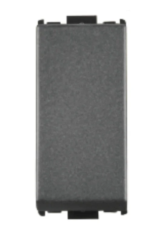 Anchor Woods 20A Switch without indicator- Black - Grey