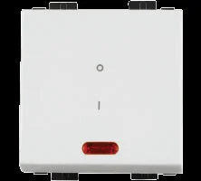 Anchor Woods 32A DP Switch With Indicator, 2M - White