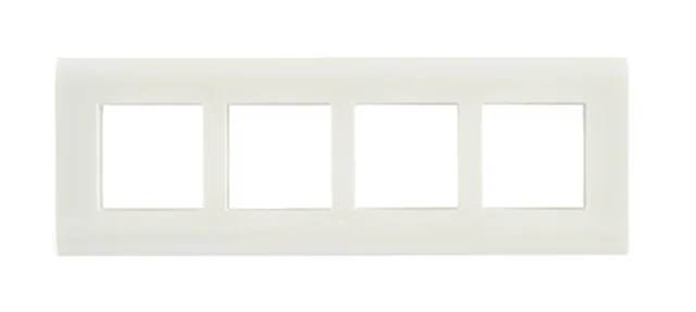 Anchor Woods 8M Plate Stella- White - White
