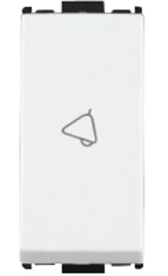 Anchor Woods Bell Push 10A Switch 1M - White