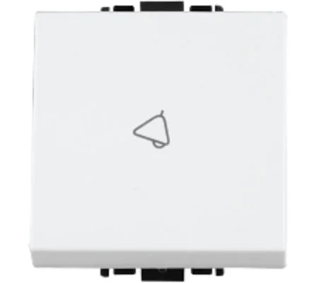 Anchor Woods Bell Push Switch 10A 2M - White
