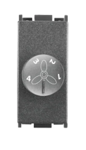 Anchor Woods Fan Step Regulator 1M- Black - Grey