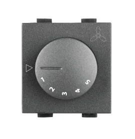 Anchor Woods Fan Step Regulator 2M- Black - Grey