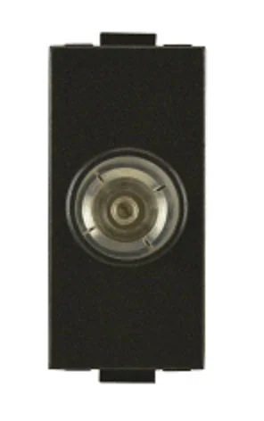 Anchor Woods TV Socket- Black - Grey
