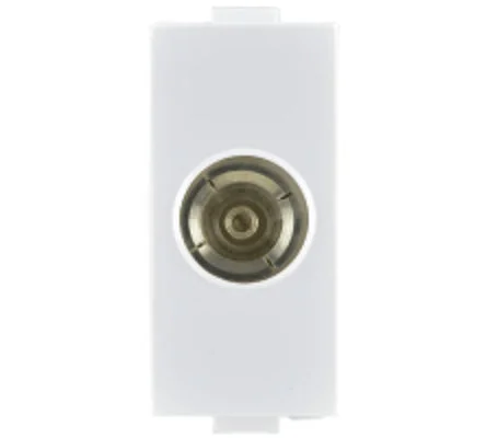 Anchor Woods TV Socket White - White