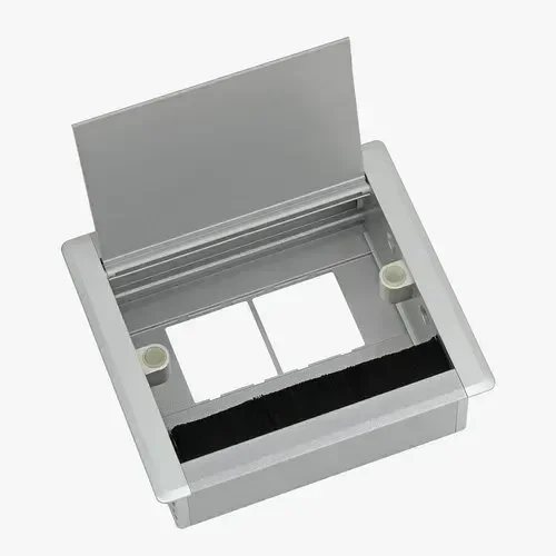 CM Ergosys Manual POP-Up Box - 4M, Metalic Silver Grey