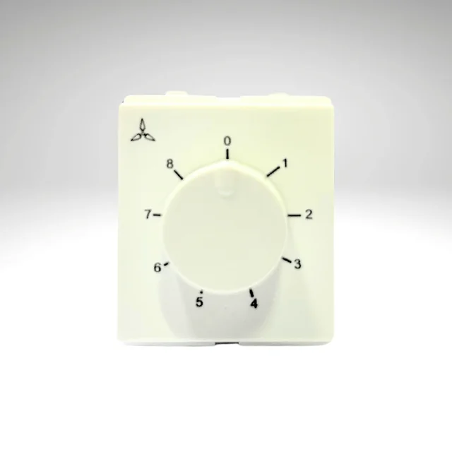Havells Crabtree Verona 2 Module Step Fan Regulator | Modular Multi-Speed Fan Controller