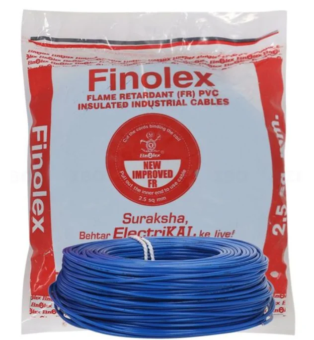 Finolex 2.5 Sq.mm FR Wire 180m - Blue - Blue