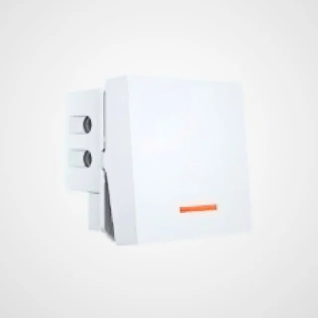 Hager 32A DP Switch White - WSNSL92 - White