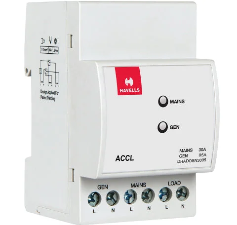 Havells 3M ACCL - Automatic Changeover & Current Limiter - GEN - 12A