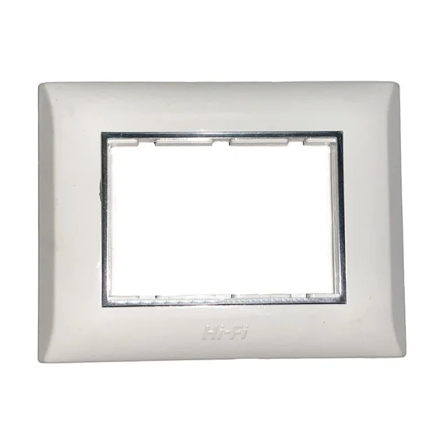 Hi-Fi HiFi Plate 3M Silverline - White