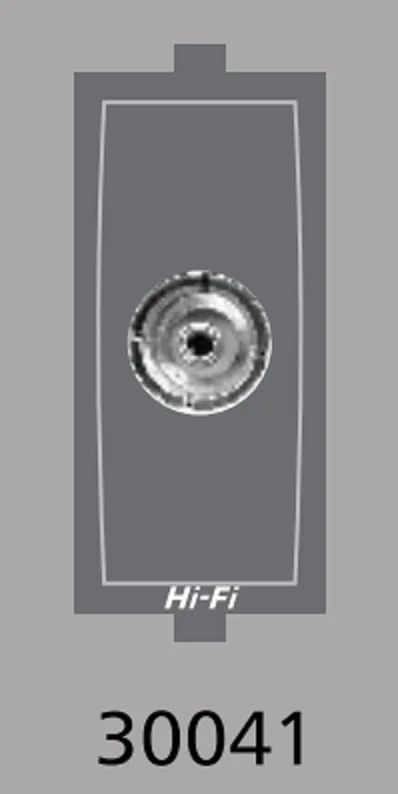 Hi-Fi HiFi TV Socket - White