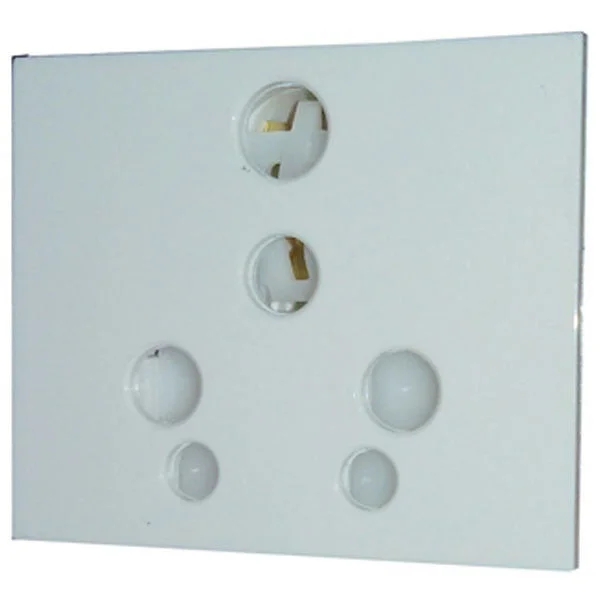 MK Honeywell Honeywell MK 10/16A Socket 3M- Modular Power Socket | White - White