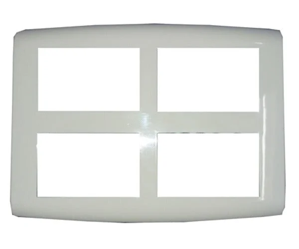 MK Honeywell Honeywell MK Wraparound 16M Plate- White - White