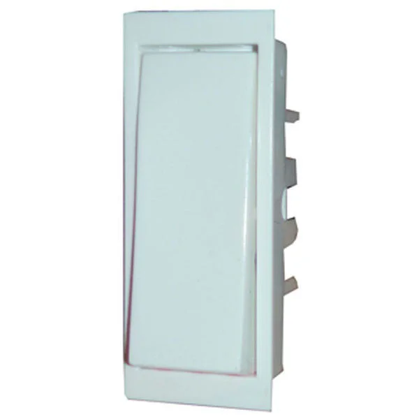 MK Honeywell Honeywell MK 6A One Way Switch- Wraparound Modular Switch | White - White