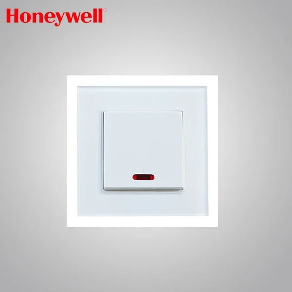 MK Honeywell Honeywell MK DP Switch 32A with Indicator- Modular Double Pole Switch | White - White