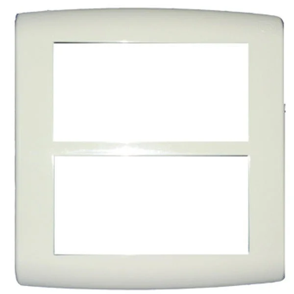 MK Honeywell Honeywell MK Wraparound 10M Square Plate- White | Modular Front Plate - White