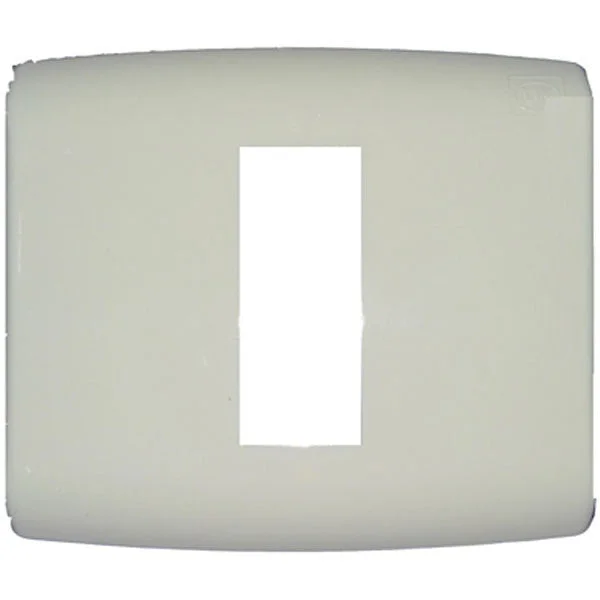 MK Honeywell Honeywell MK Wraparound 1M Square Plate- White | Modular Front Plate - White