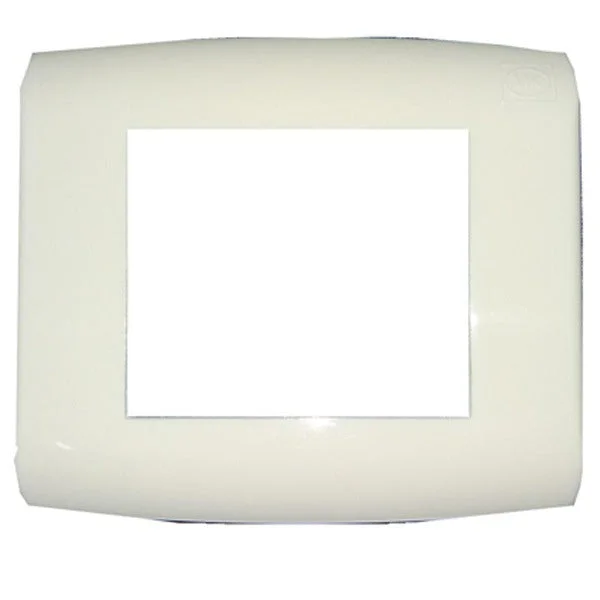 MK Honeywell Honeywell MK Wraparound 3M Square Plate- White | Modular Front Plate - White