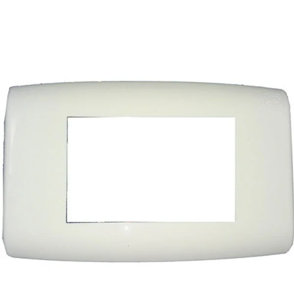 MK Honeywell Honeywell MK Wraparound 4M Plate- White | Modular Front Plate - White