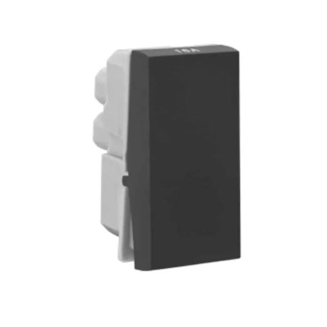Legrand Allzy Switch 6A 1 Way Matt Black - Matt Black