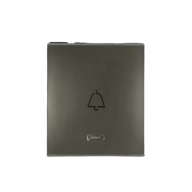 Legrand Arteor 6A Bell Push 2M With Indicator Magnesium - Magnesium