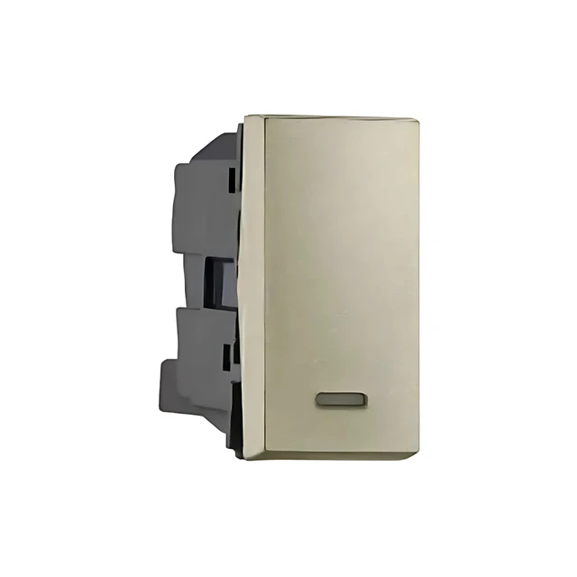 Legrand Arteor Switch 20A 1 Way With Indicator Champagne - Champagne