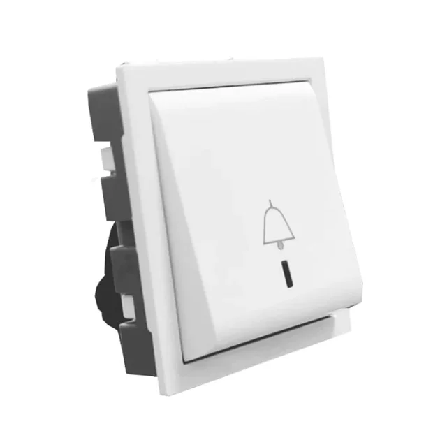 Legrand Britzy Bell Push With Indicator 2M - White