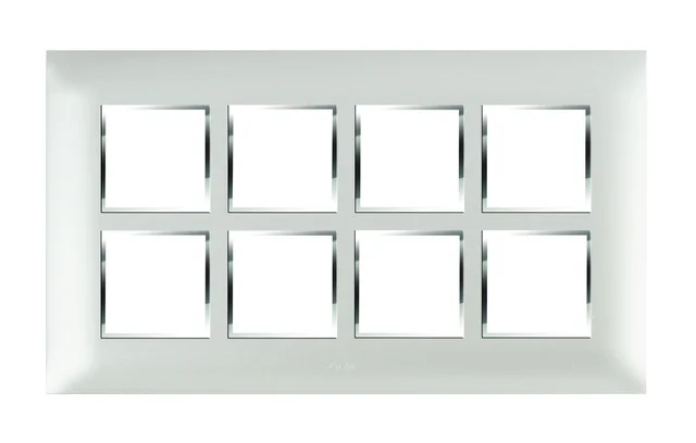 Lisha Turbo 16M Modular Cover Plate - Classic White - Classic White