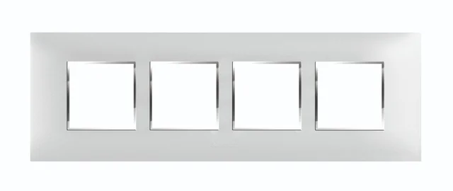 Lisha Turbo 8M Modular Cover Plate - Classic White - Classic White