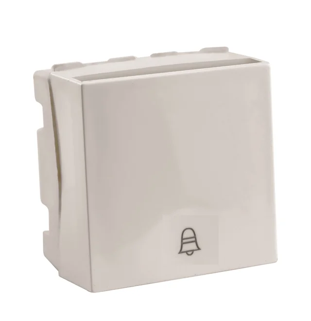 Lisha S7 Bell Push Switch 2M - White - White