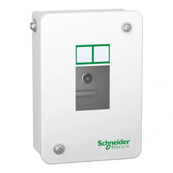 Schneider Metal Encloser Box - Schneider - 2 Pole