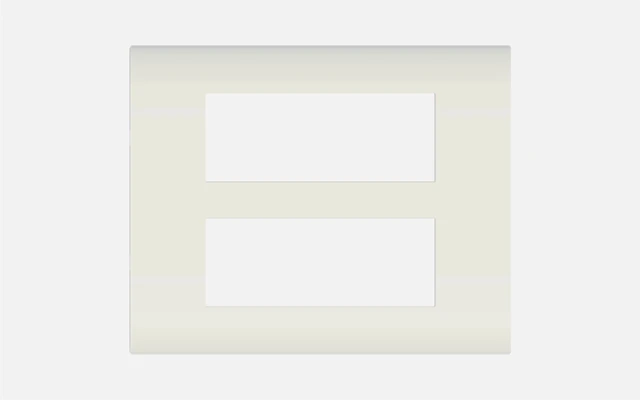 Norisys CUBE Series 12M Smart Plate with Frame - Frost White - Frost White