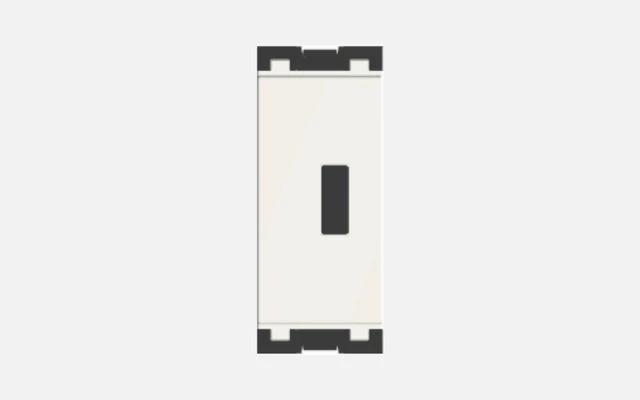 Norisys Cube Series A Type USB Charger Socket Outlet -2.1 Amps-1M - White